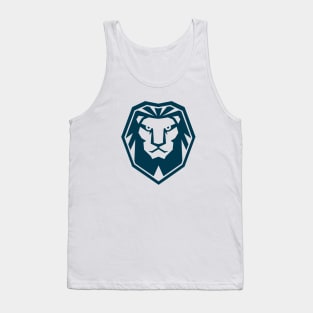 Lion Head Illustration Tank Top